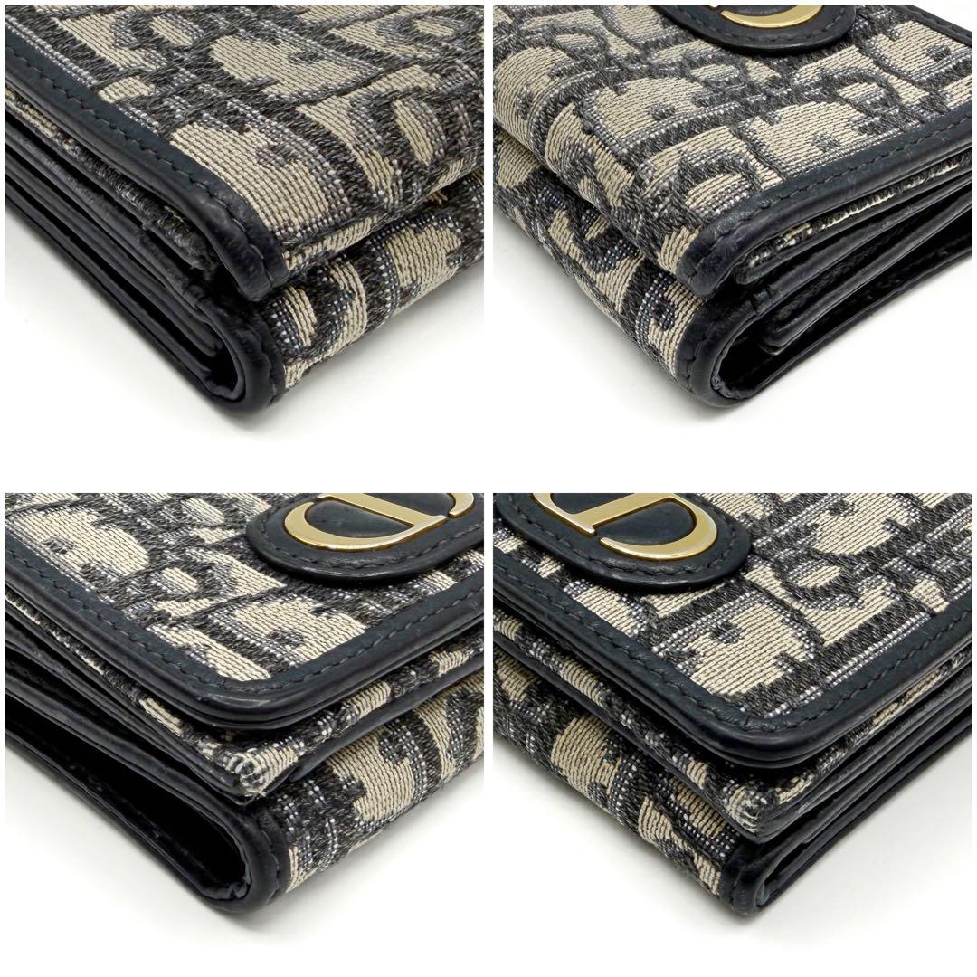 ⭐️良品⭐️ ディオール オブリーク 30モンテーニュ 三つ折り財布 10