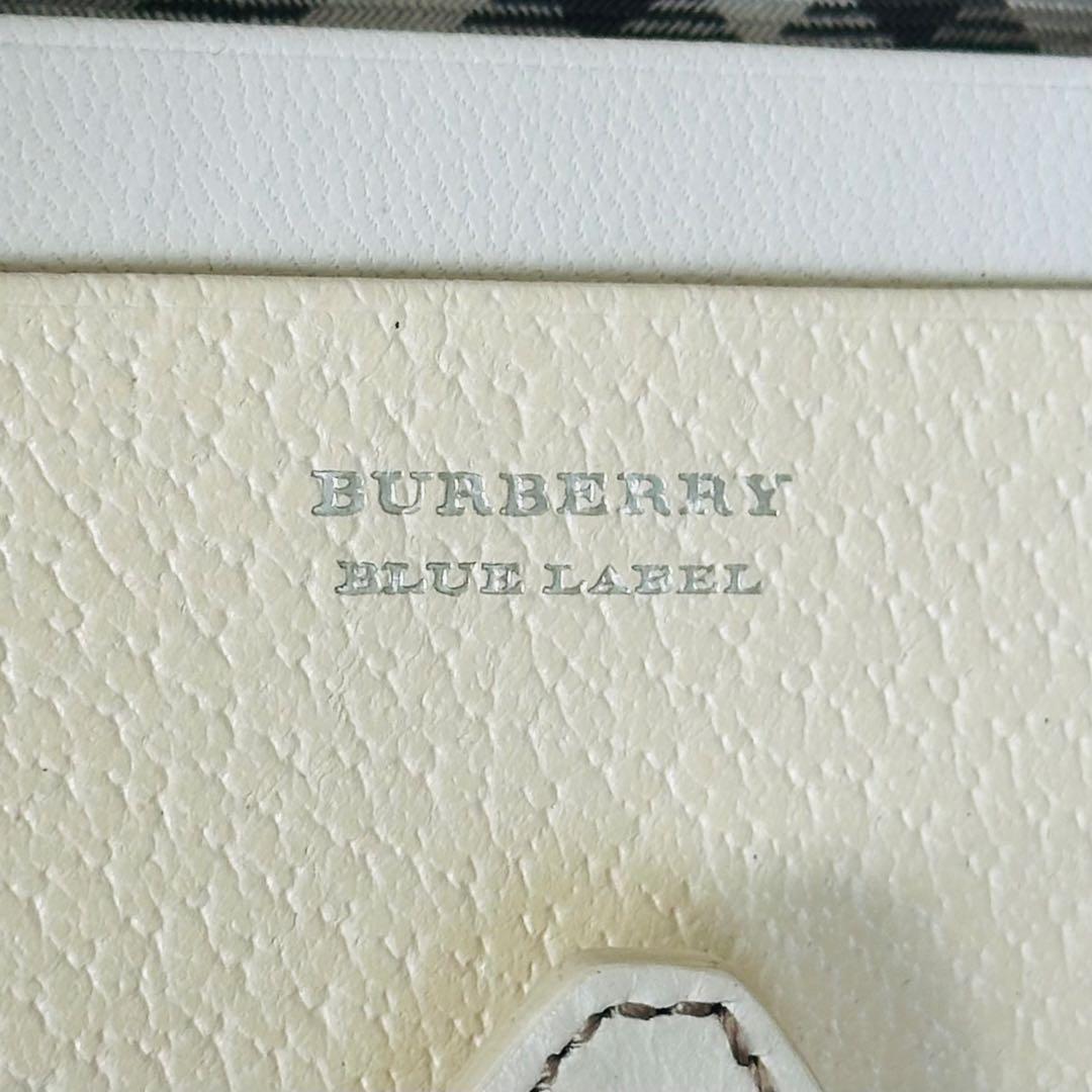 BURBERRY ノバチェック　レザー　名刺入れ　カードケース　シルバー金具 14
