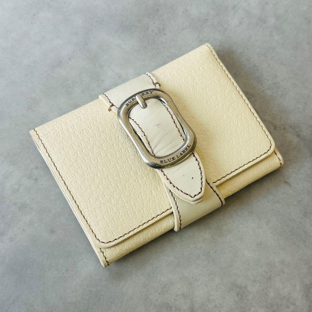 BURBERRY ノバチェック　レザー　名刺入れ　カードケース　シルバー金具 3