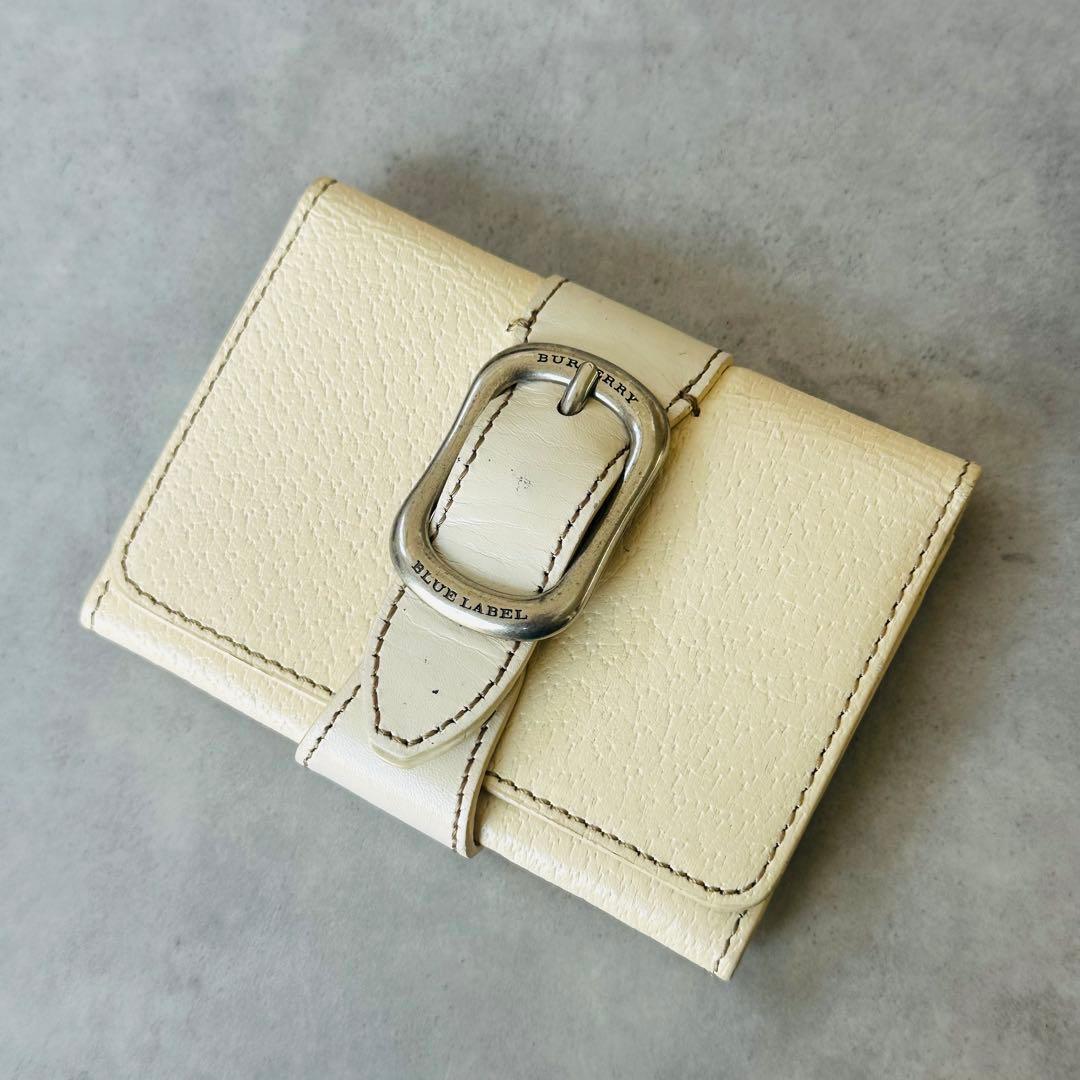 BURBERRY ノバチェック　レザー　名刺入れ　カードケース　シルバー金具 4