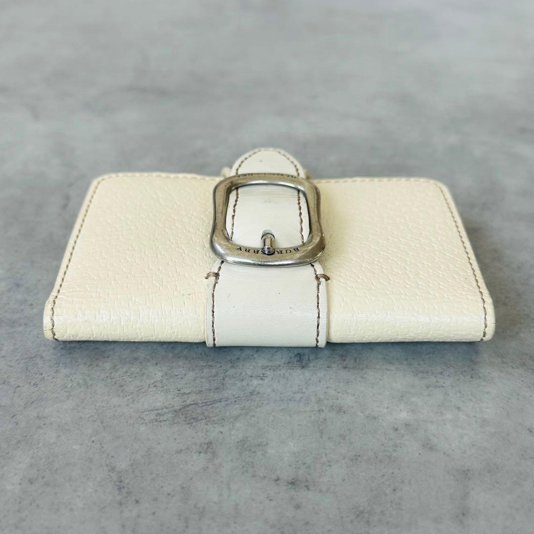 BURBERRY ノバチェック　レザー　名刺入れ　カードケース　シルバー金具 6