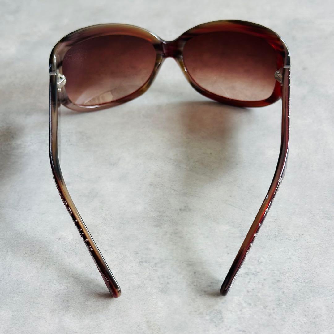 Y2K COACH BRANDY ロゴ刻印 サングラス　バーガンディ 6