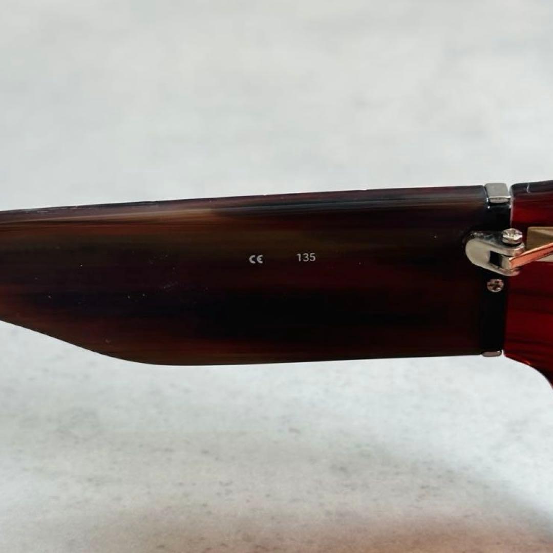 Y2K COACH BRANDY ロゴ刻印 サングラス　バーガンディ 8