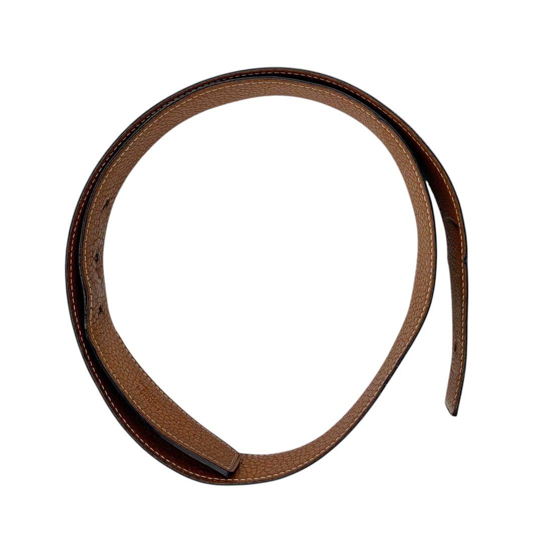 ⭐️良品⭐️ エルメス レザー ベルト 80 ブラック リバーシブル 3