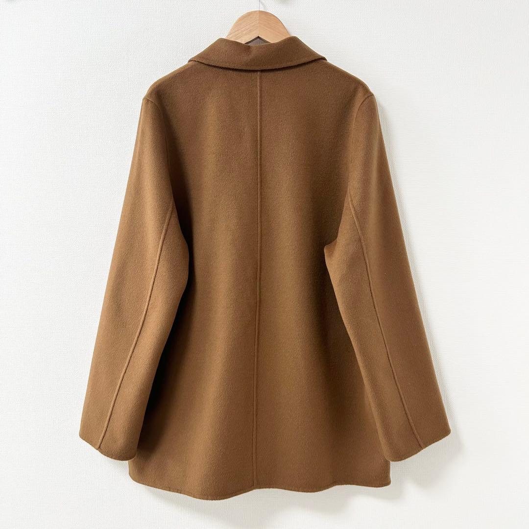 美品✨ノーブル　super160sチェスターミドルコート　キャメル　36 3