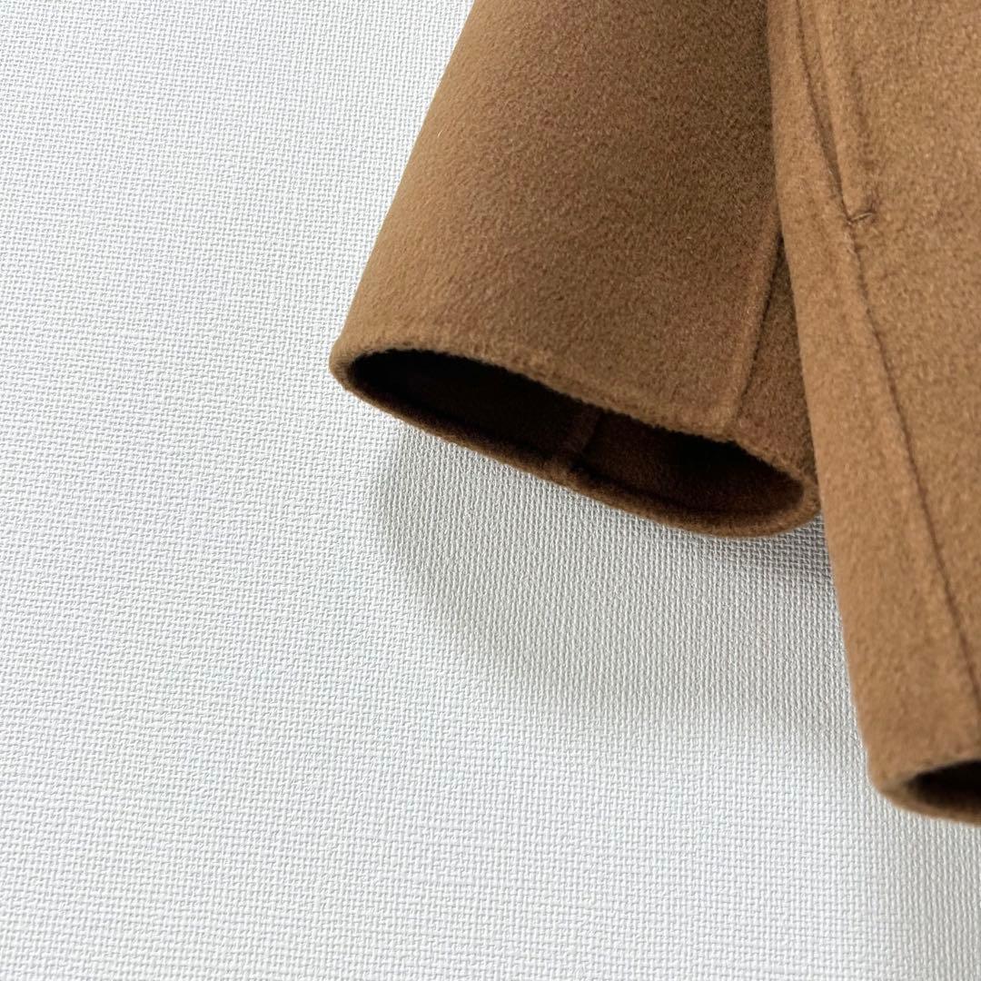 美品✨ノーブル　super160sチェスターミドルコート　キャメル　36 5