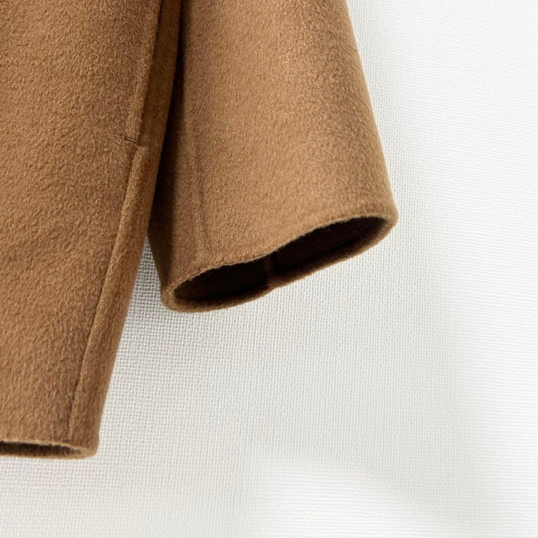 美品✨ノーブル　super160sチェスターミドルコート　キャメル　36 6