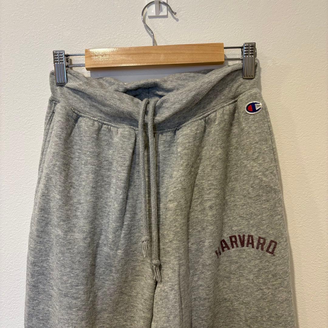 チャンピオン スウェット パンツ　HARVARDロゴ グレー 灰色　S ジョガー 2