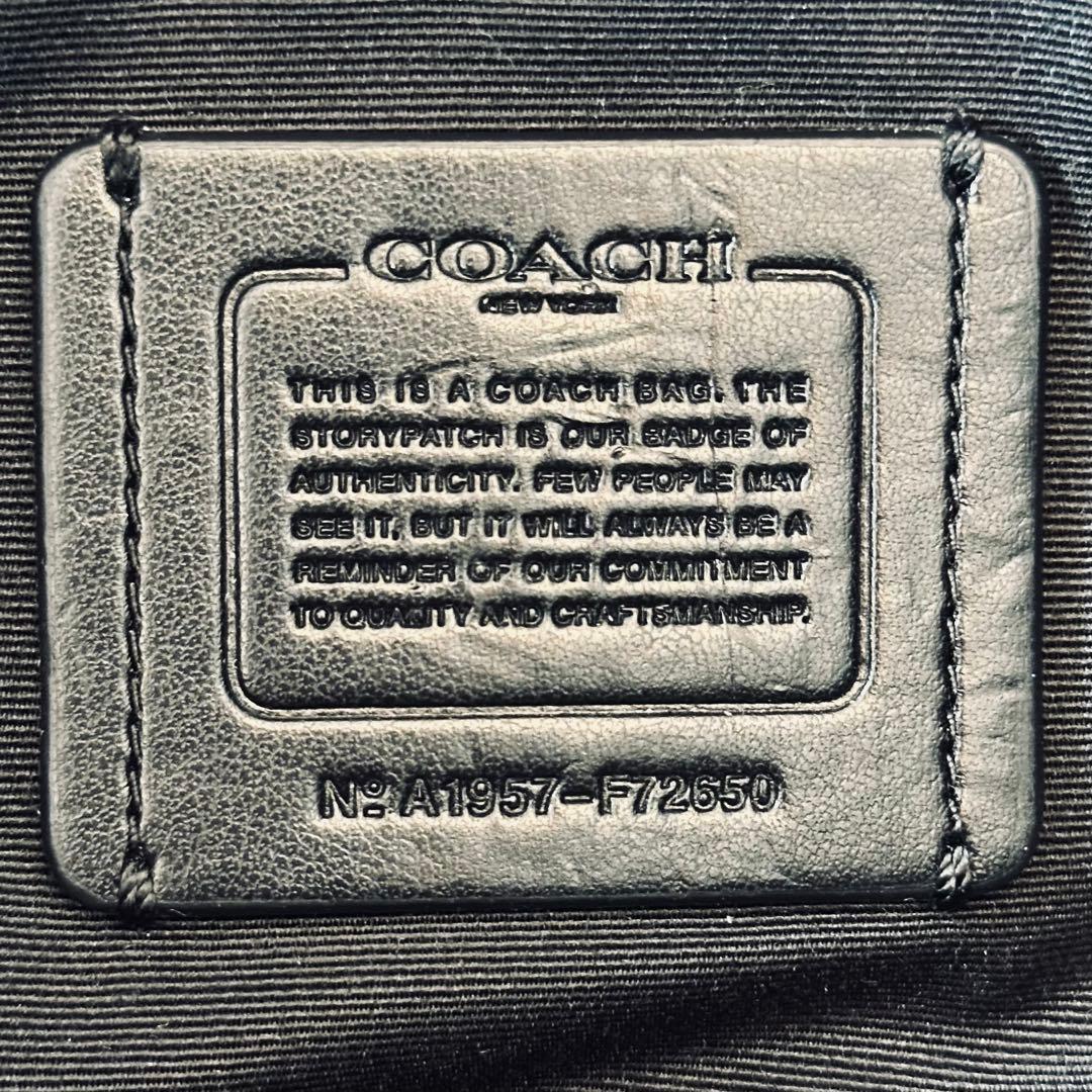 COACH Chain Strap Drawstring Tote Bag 15