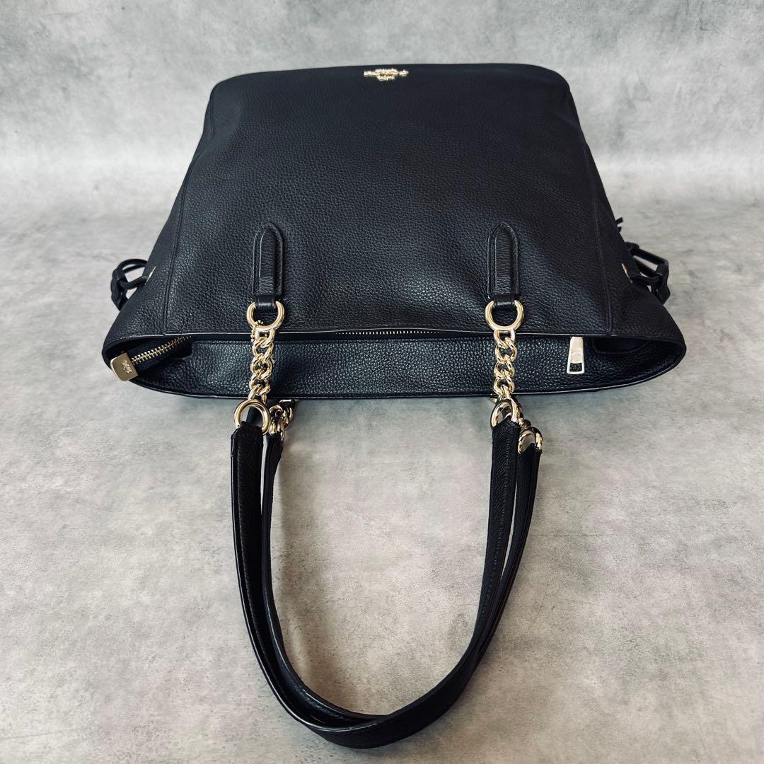 COACH Chain Strap Drawstring Tote Bag 6