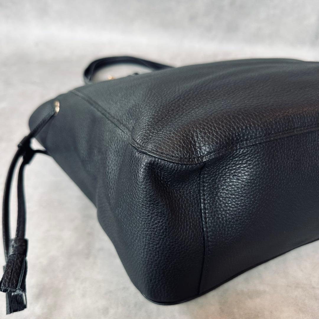 COACH Chain Strap Drawstring Tote Bag 10