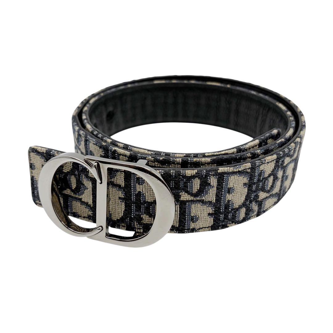 ⭐️美品⭐️クリスチャンディオール ベルト オブリーク ジャカード S金具 2