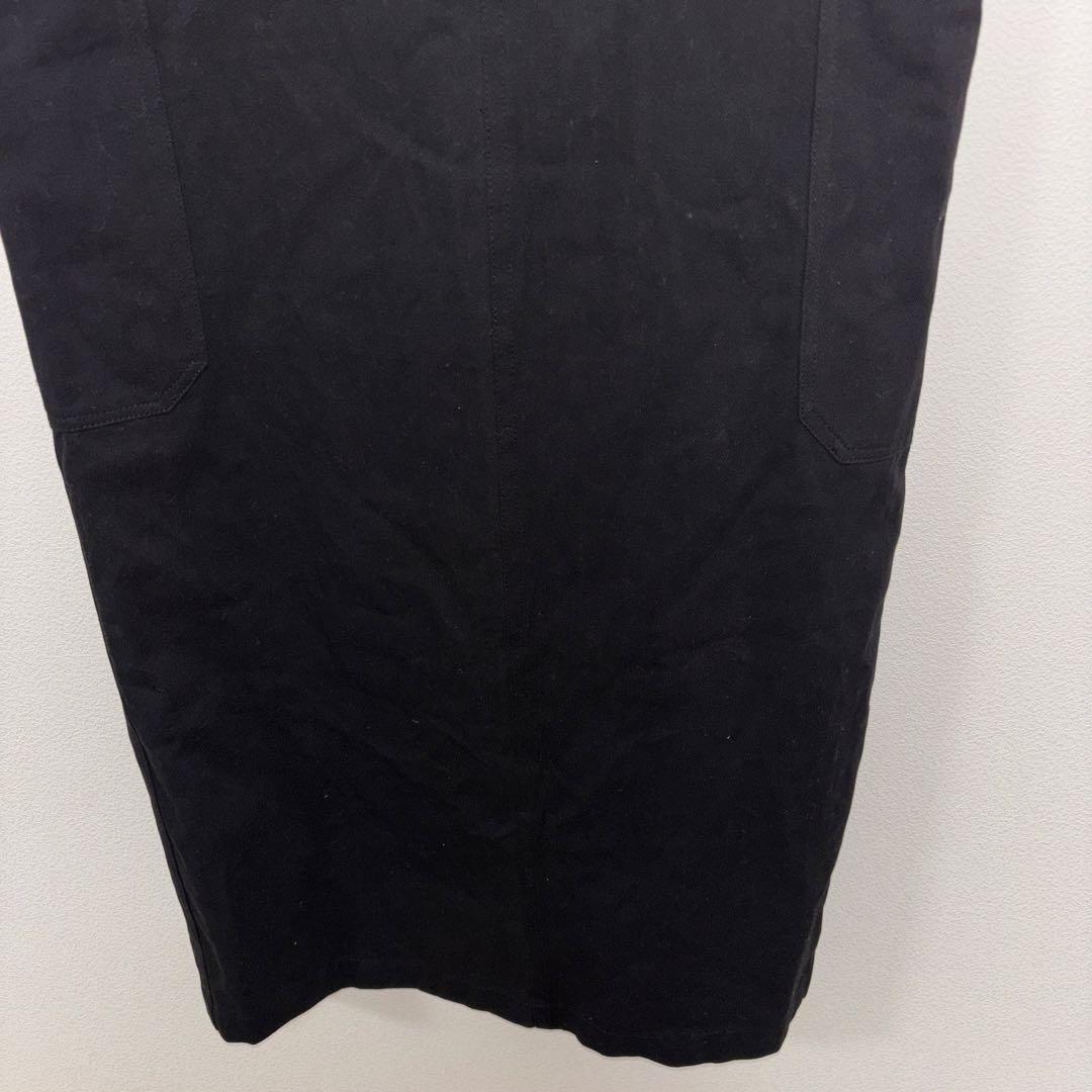 Samanasa Mos 2 blue 黒 サロペットスカートサイズF d744 11