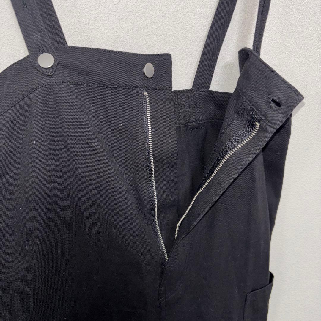 Samanasa Mos 2 blue 黒 サロペットスカートサイズF d744 12