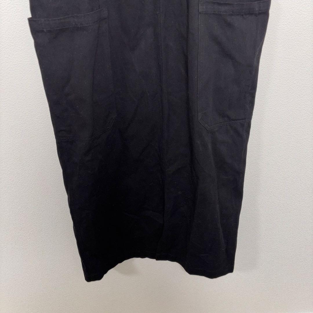 Samanasa Mos 2 blue 黒 サロペットスカートサイズF d744 16