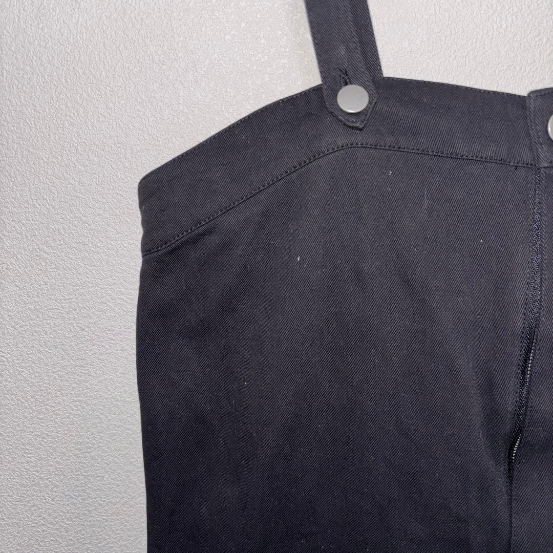 Samanasa Mos 2 blue 黒 サロペットスカートサイズF d744 5