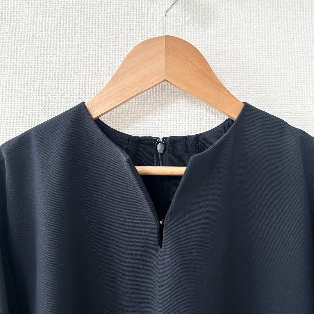 ADORE アドーア　ドライツイルワンピース　ネイビー　36 3