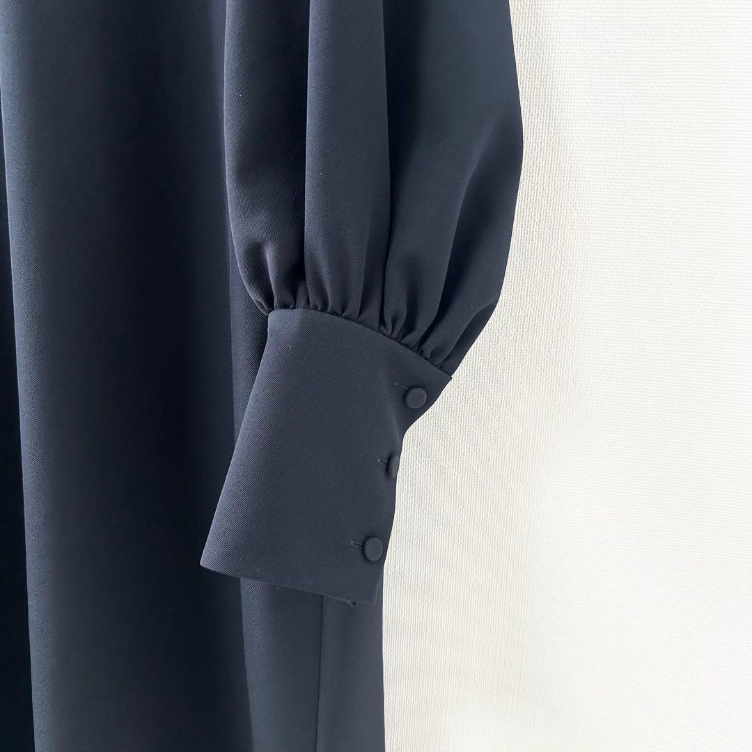 ADORE アドーア　ドライツイルワンピース　ネイビー　36 6