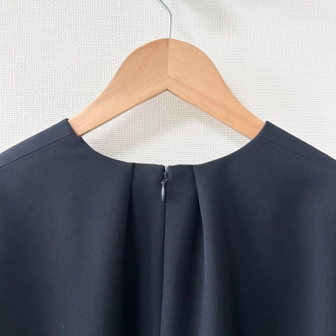 ADORE アドーア　ドライツイルワンピース　ネイビー　36 7