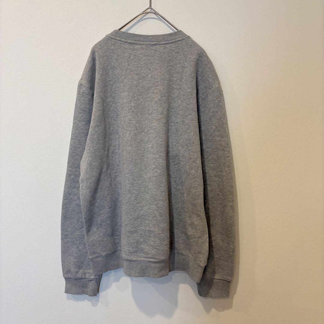 リーボック スウェット トレーナー ロゴ 刺繍 灰色　グレー メンズ　男女着用可 7