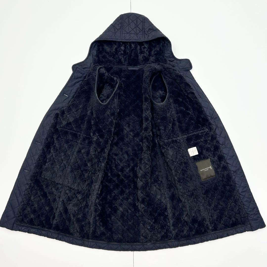 マッキントッシュロンドン キルティングコート　ネイビー　裏ボア　42 2