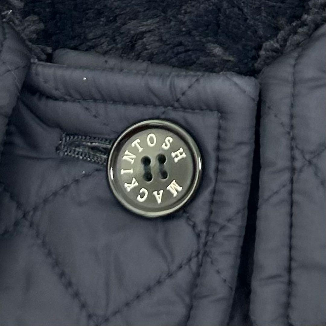 マッキントッシュロンドン キルティングコート　ネイビー　裏ボア　42 4