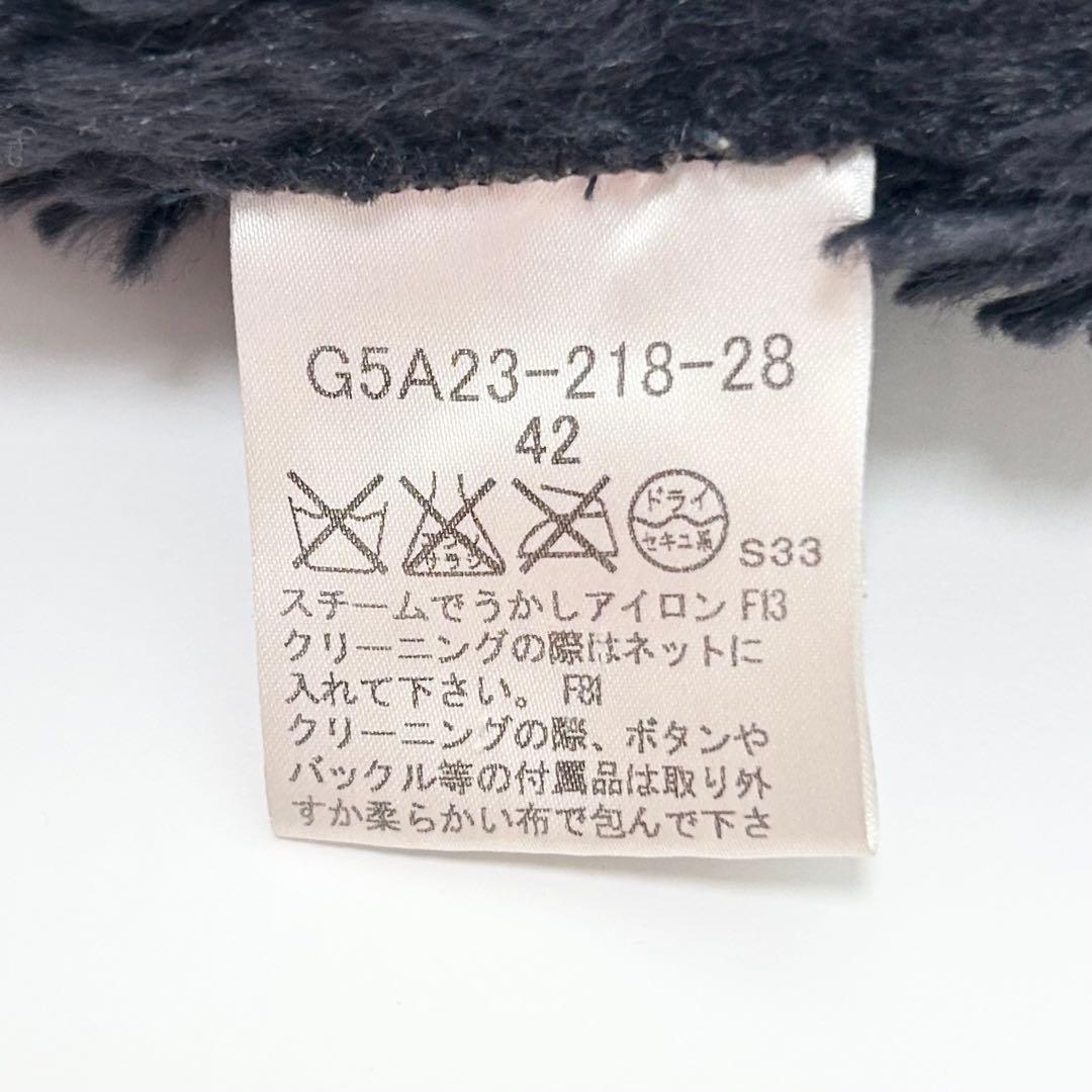 マッキントッシュロンドン キルティングコート　ネイビー　裏ボア　42 9