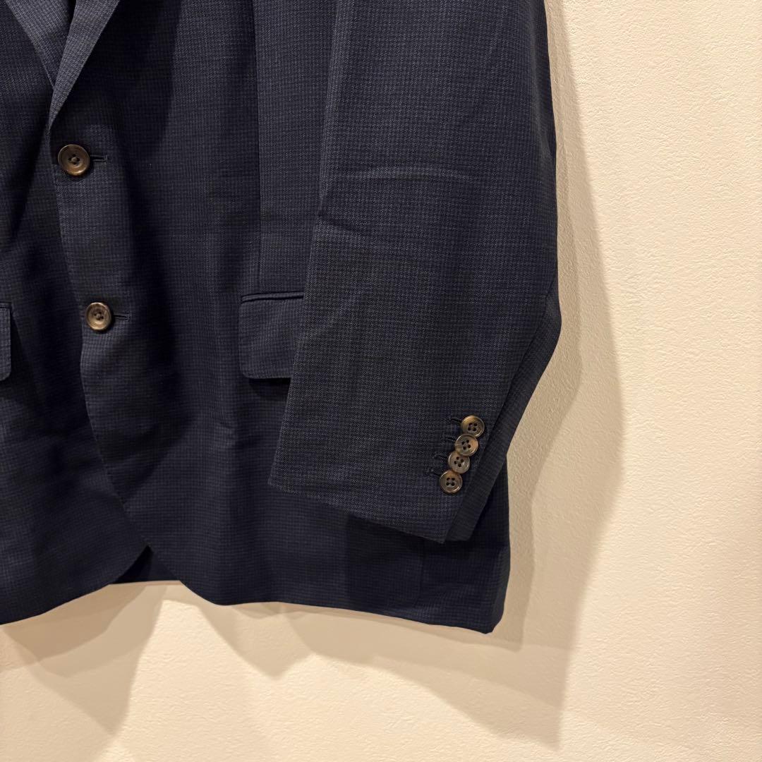 カシヤマ テーラードジャケット スーツ ネイビー メンズ L ビジネス 5
