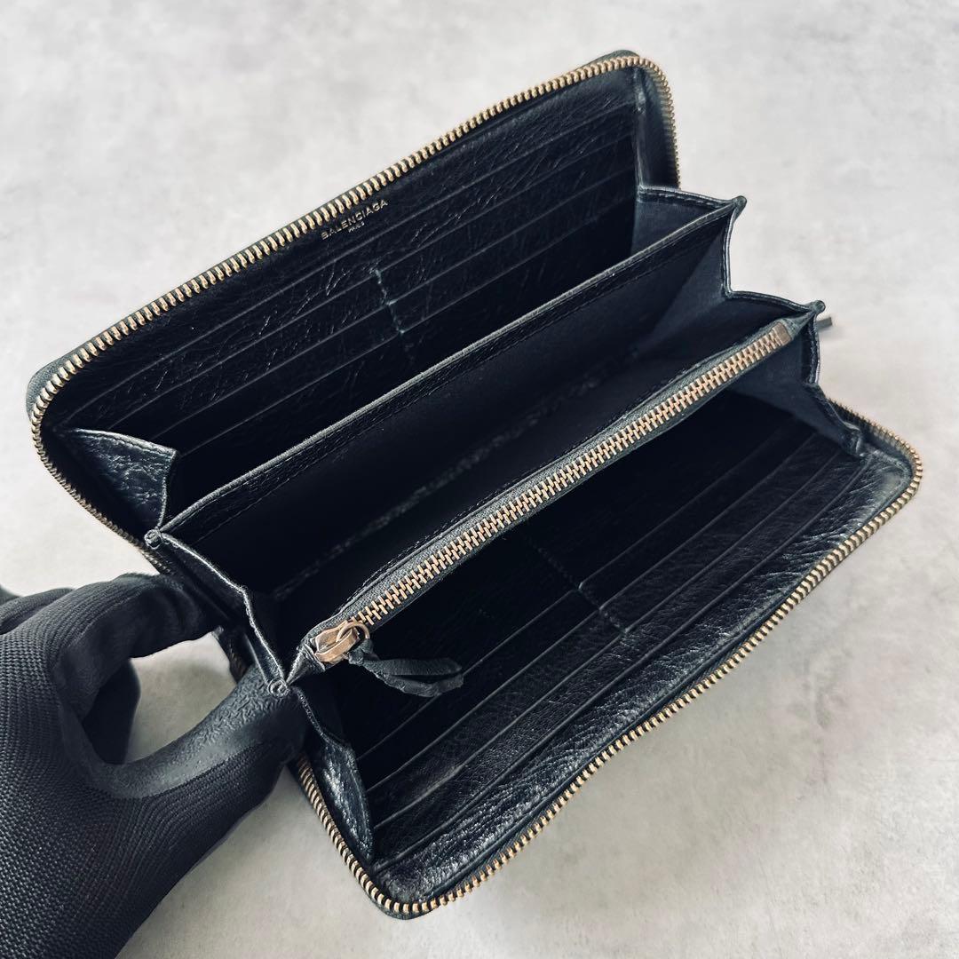 BALENCIAGA LE CITY マネー ラウンドジップ ロングウォレット 11