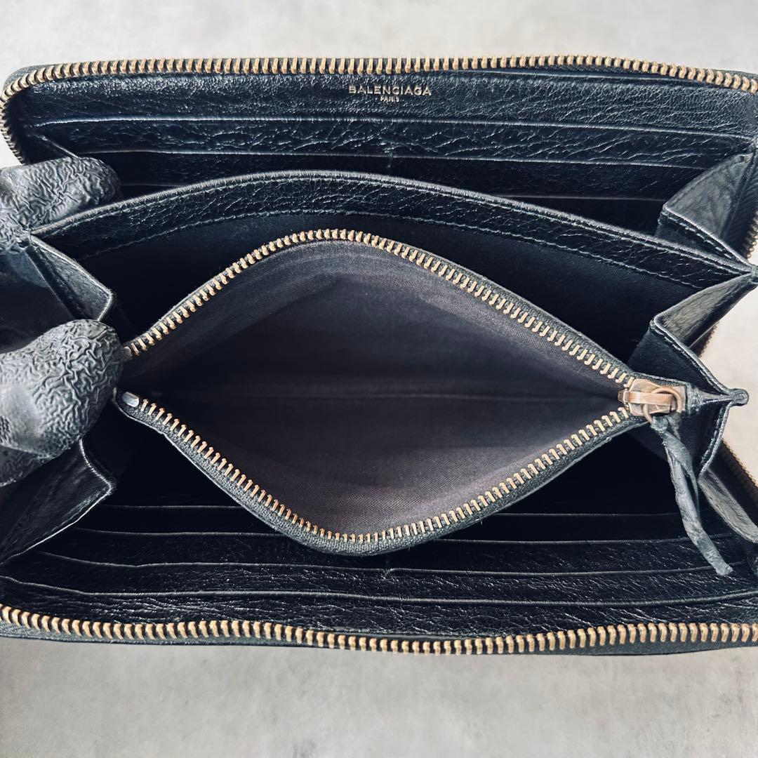 BALENCIAGA LE CITY マネー ラウンドジップ ロングウォレット 12