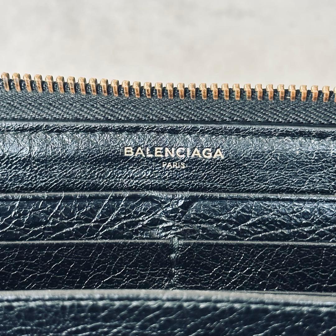 BALENCIAGA LE CITY マネー ラウンドジップ ロングウォレット 13