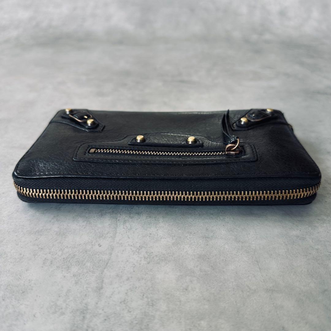 BALENCIAGA LE CITY マネー ラウンドジップ ロングウォレット 5