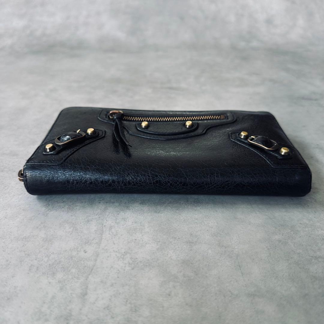 BALENCIAGA LE CITY マネー ラウンドジップ ロングウォレット 6