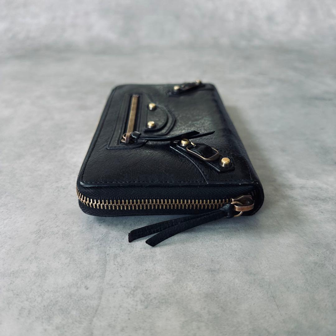 BALENCIAGA LE CITY マネー ラウンドジップ ロングウォレット 7