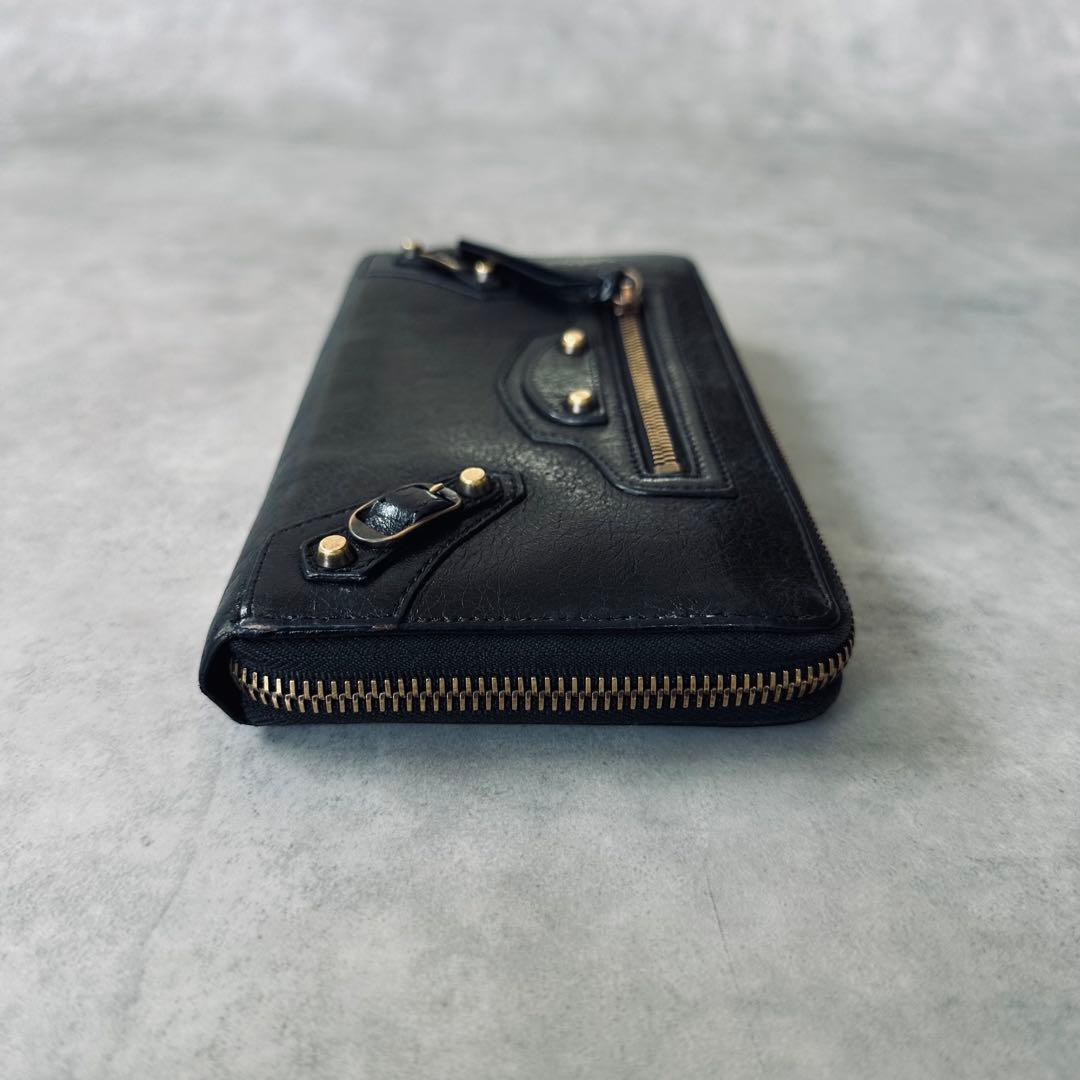 BALENCIAGA LE CITY マネー ラウンドジップ ロングウォレット 8