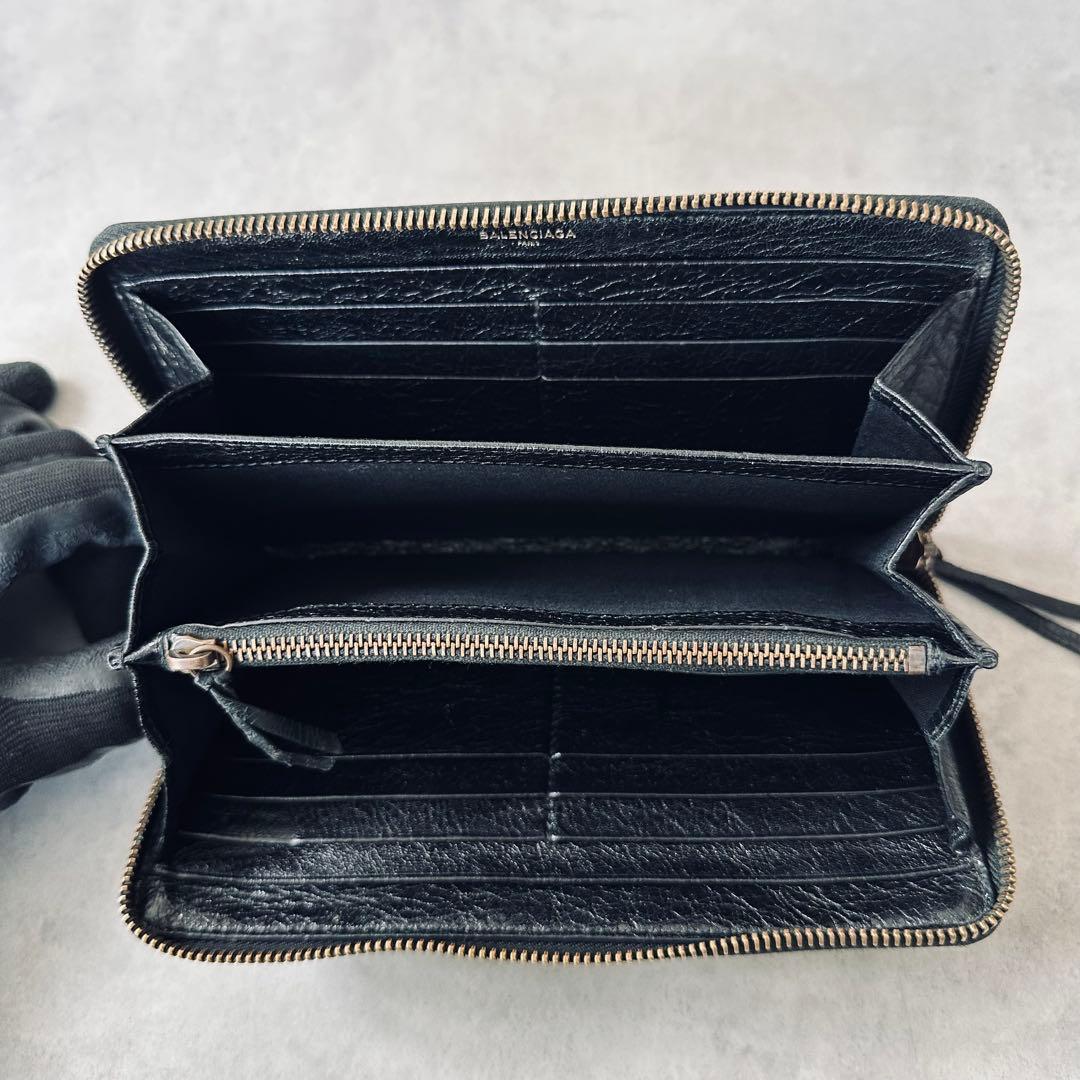 BALENCIAGA LE CITY マネー ラウンドジップ ロングウォレット 10