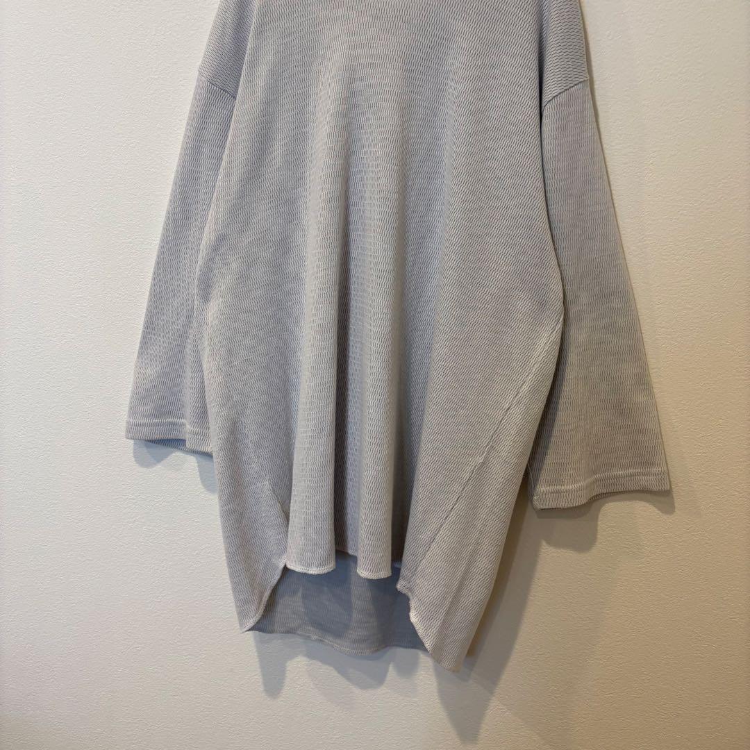 イッカ パーカー フード　ビッグシルエット グレー 灰色　XL 大きいサイズ 3