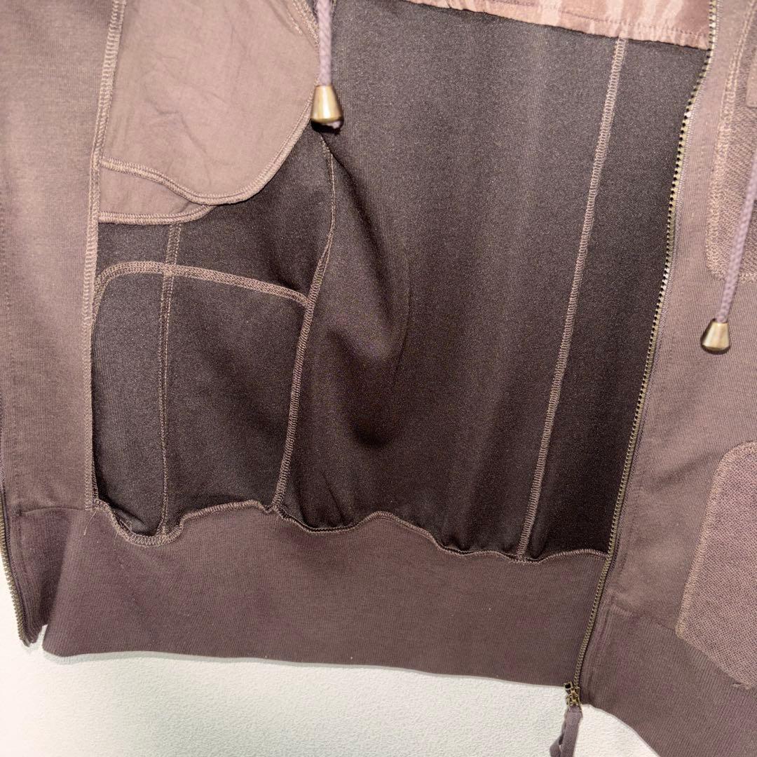 Live Culture ブラウン ミリタリージャケット M Y2K d678 12