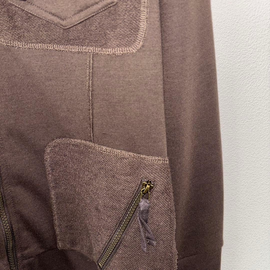 Live Culture ブラウン ミリタリージャケット M Y2K d678 9