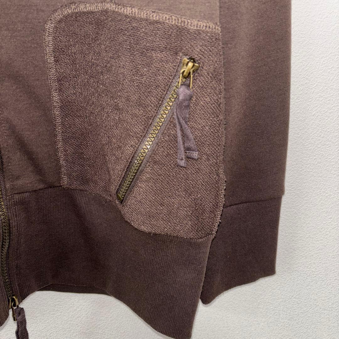 Live Culture ブラウン ミリタリージャケット M Y2K d678 10