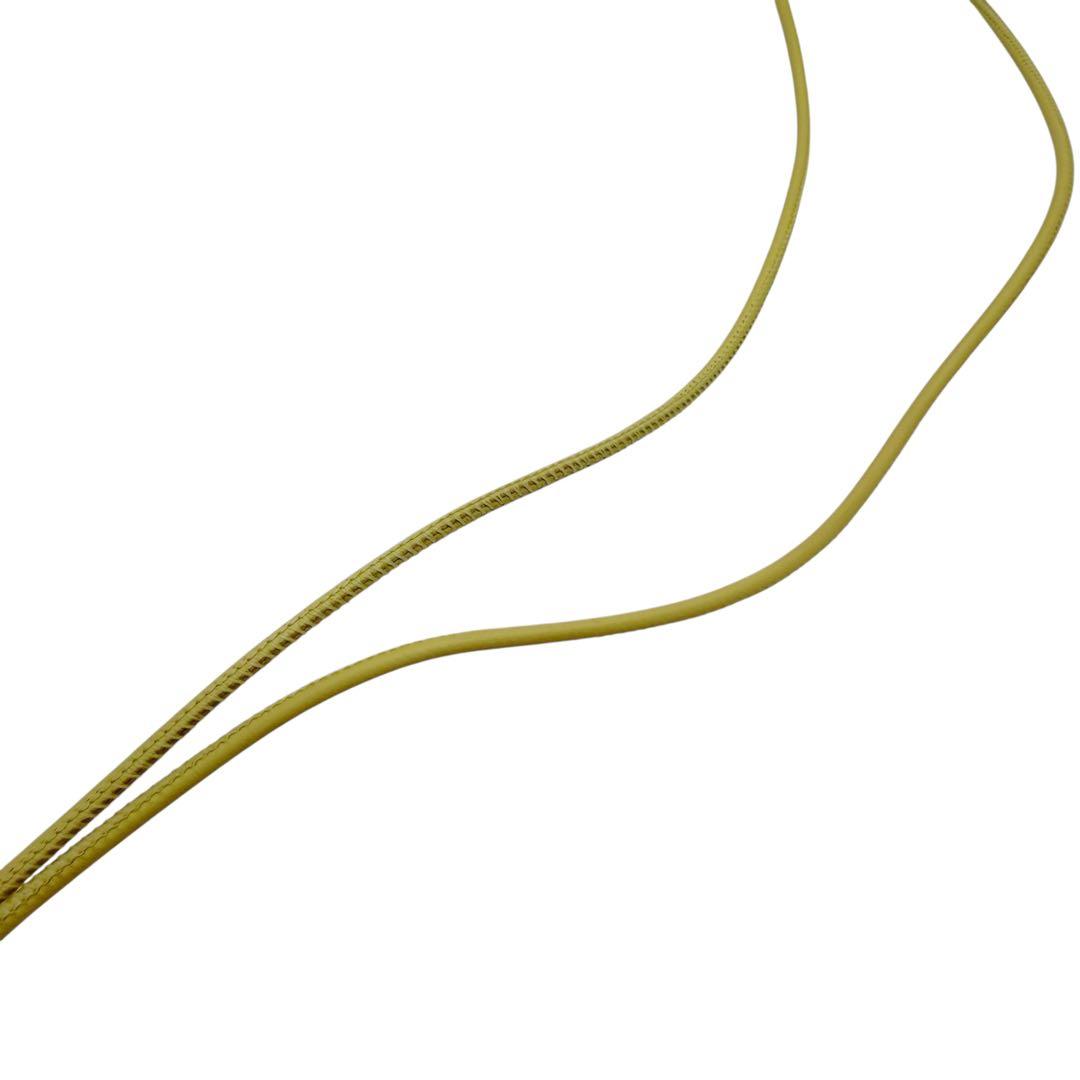 ⭐️ほぼ未使用⭐️エルメス ネックレス Hエキップ パープル×イエロー 7