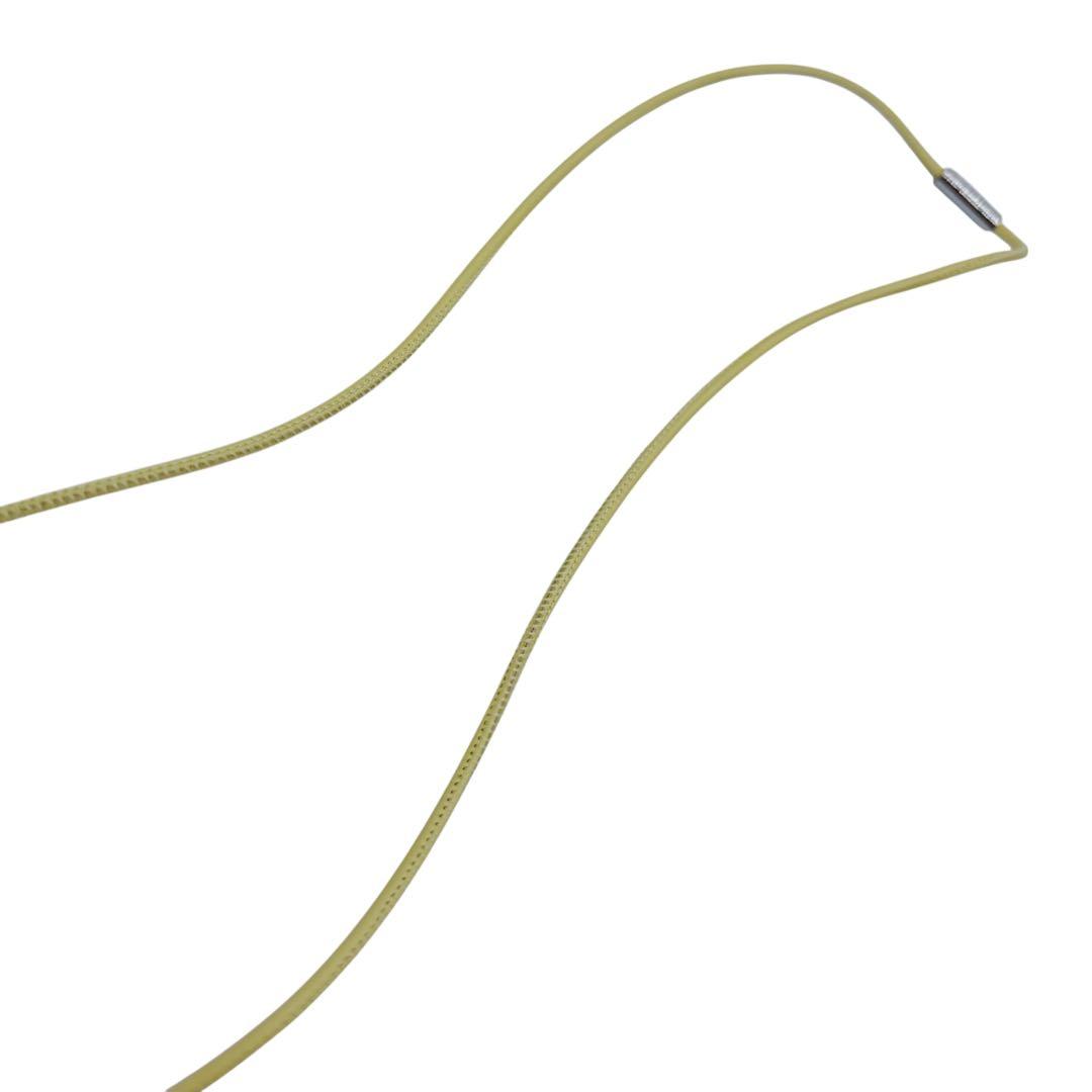 ⭐️ほぼ未使用⭐️エルメス ネックレス Hエキップ パープル×イエロー 8