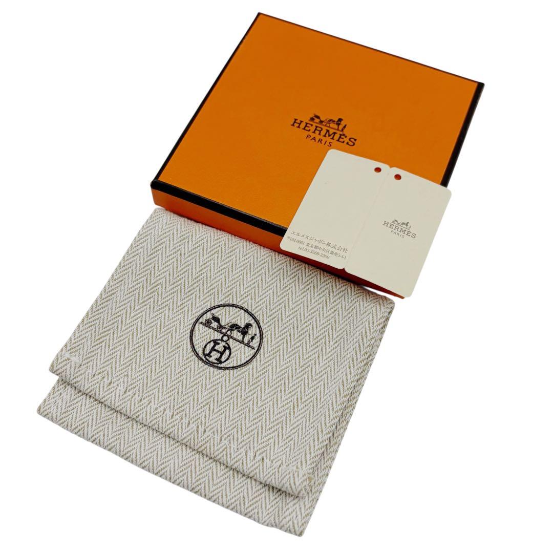 ⭐️ほぼ未使用⭐️エルメス ネックレス Hエキップ パープル×イエロー 10