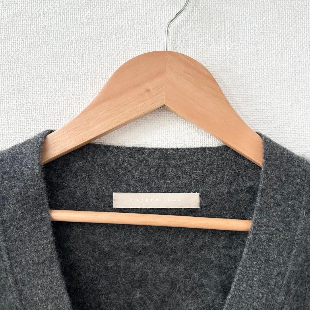 2025AW✨theory luxe 雑誌掲載 カシミヤ100％ カーディガン 3