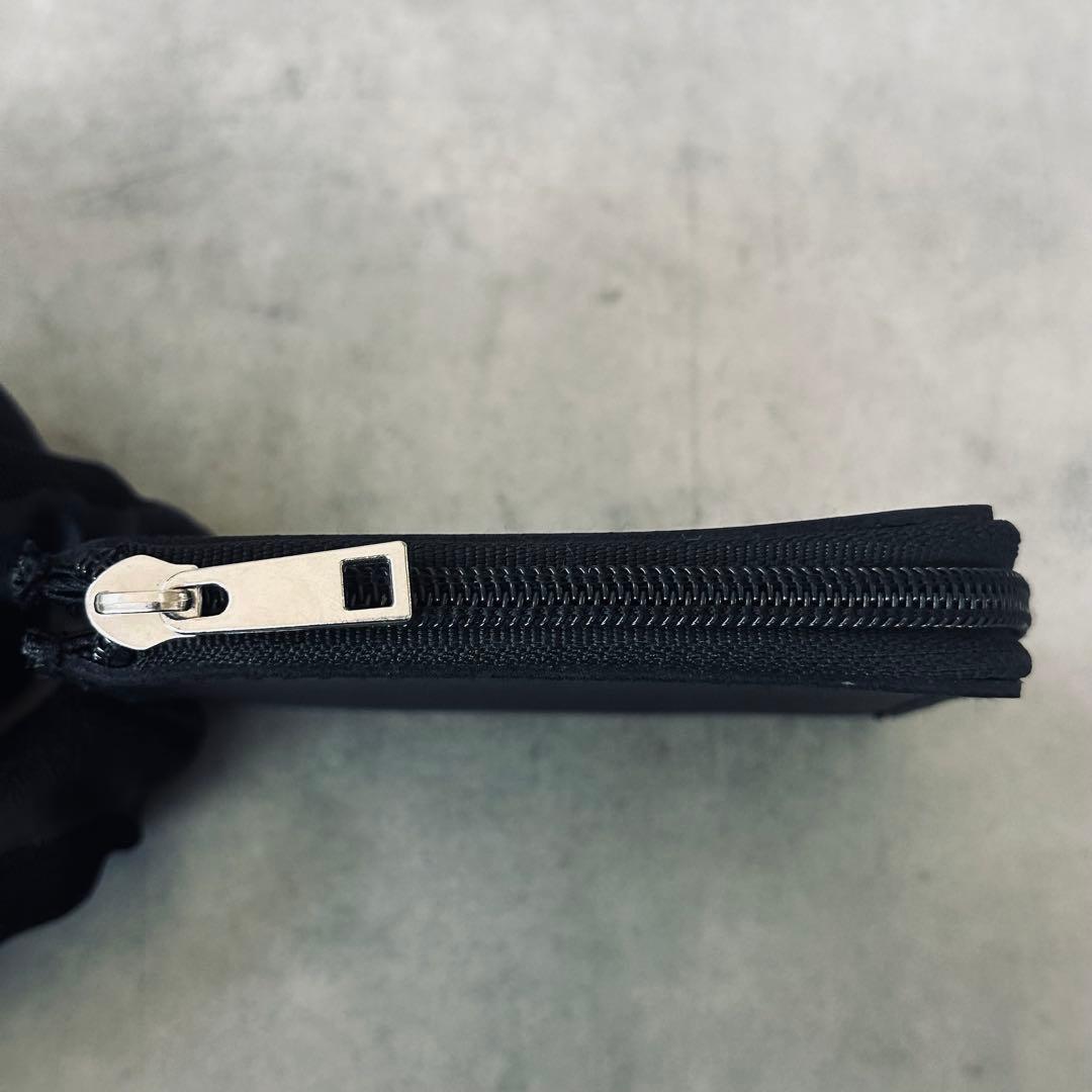 Calvin Klein レザー　L字ファスナー　コインケース　小銭入れ　黒 8