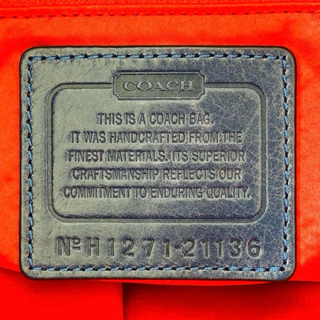 Y2K COACH Check Signature Chain 3way Bag 17