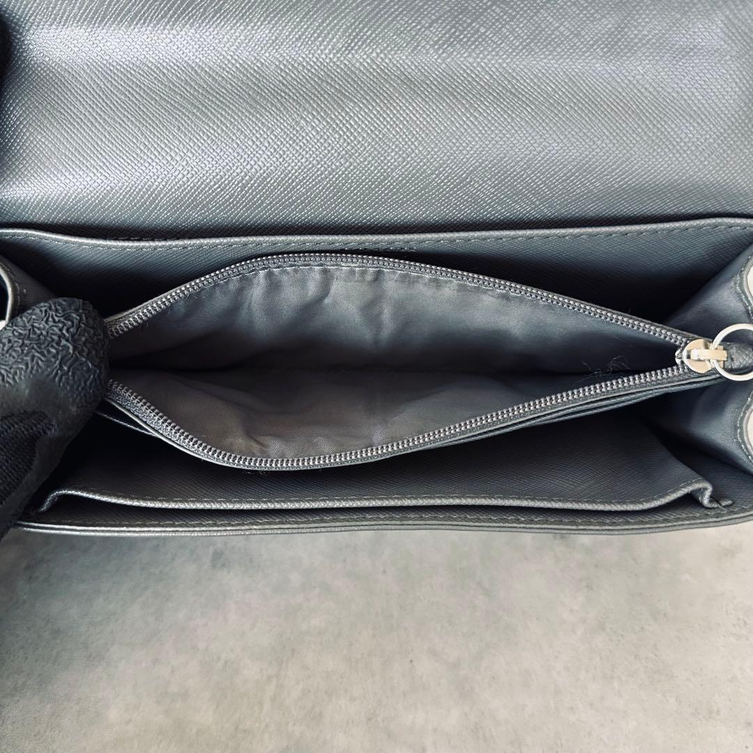 COACH ソーホー レザー スリム エンベロープ ウォレット　長財布　グレー 12