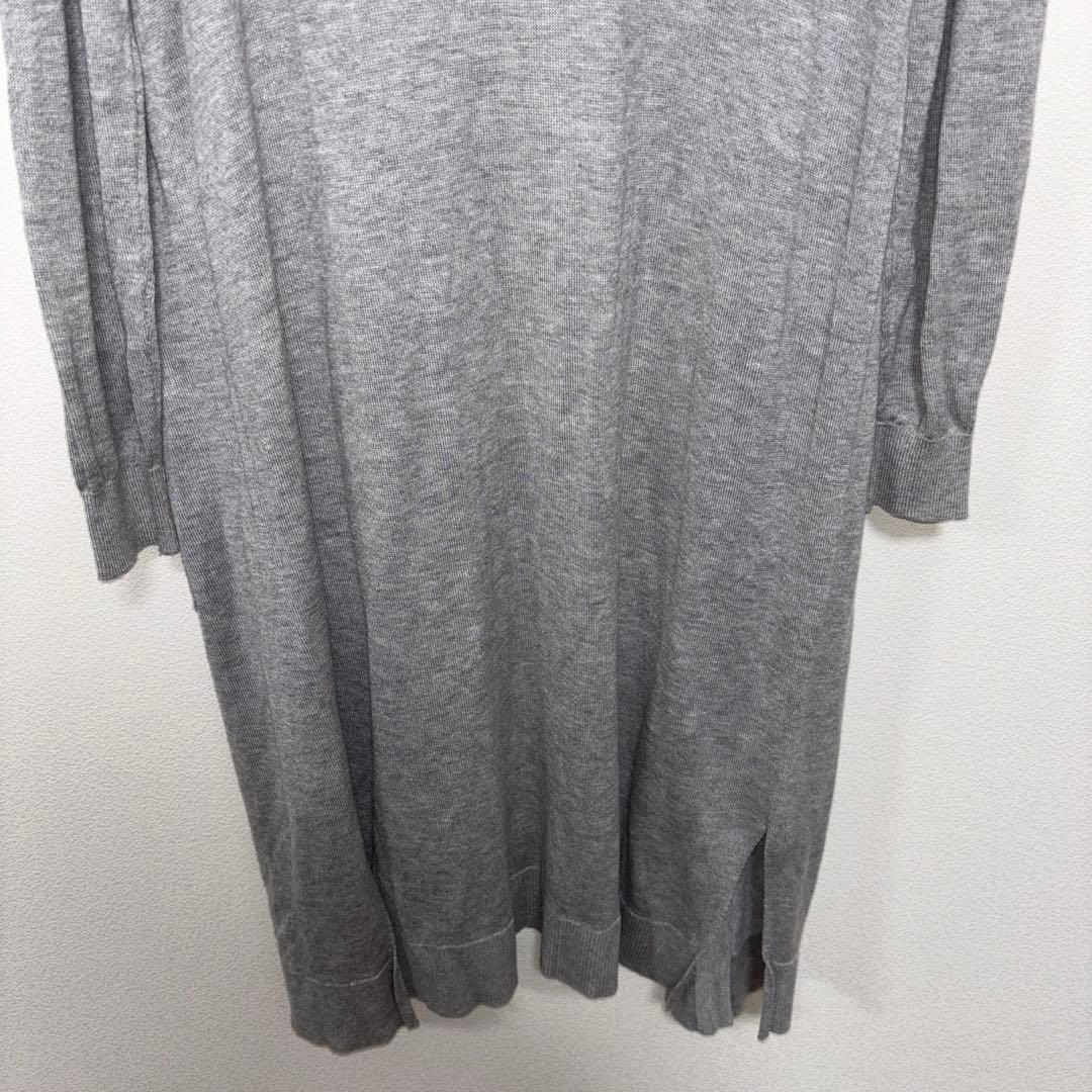 INGNI グレー ロングカーディガン Mサイズシンプルd670 13