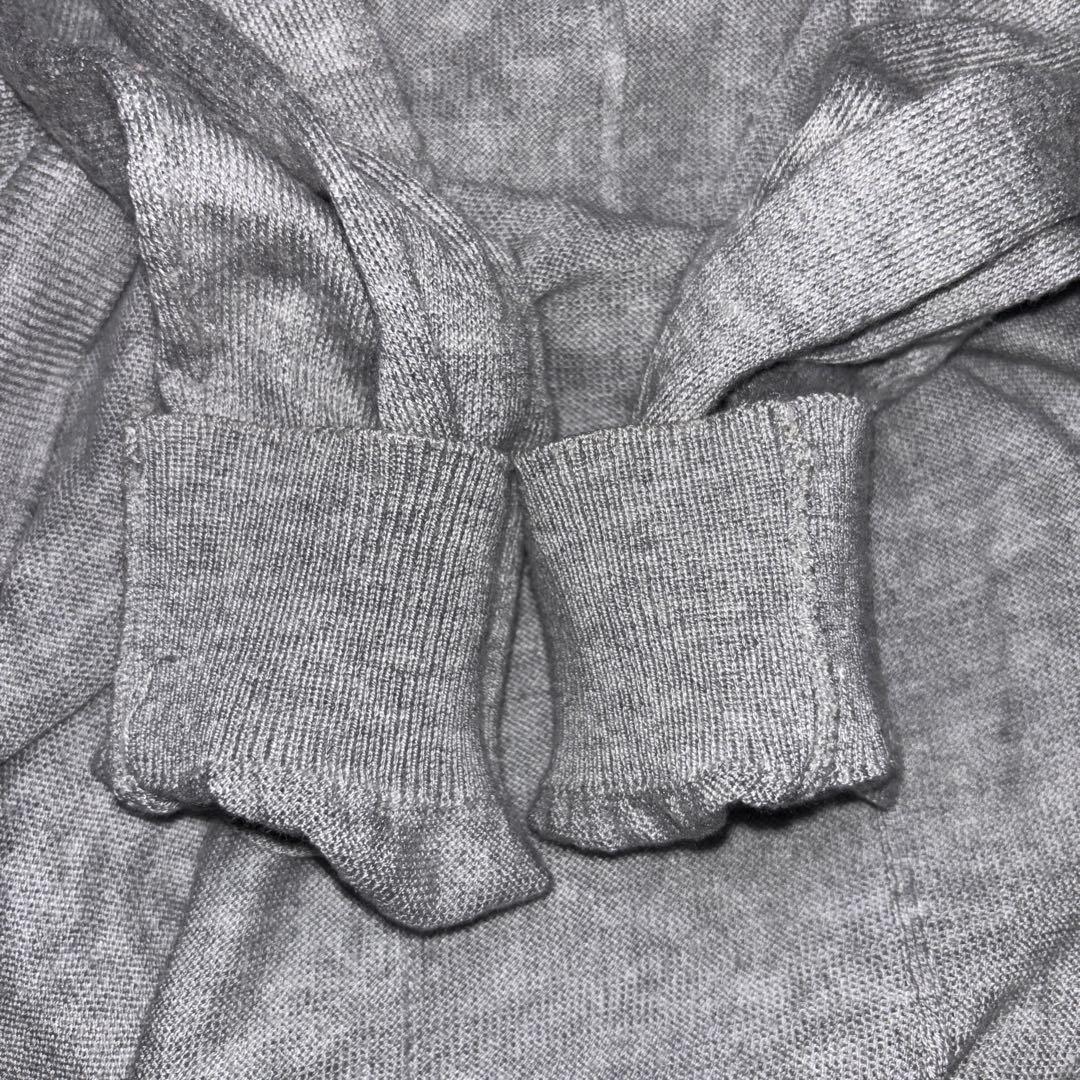 INGNI グレー ロングカーディガン Mサイズシンプルd670 14