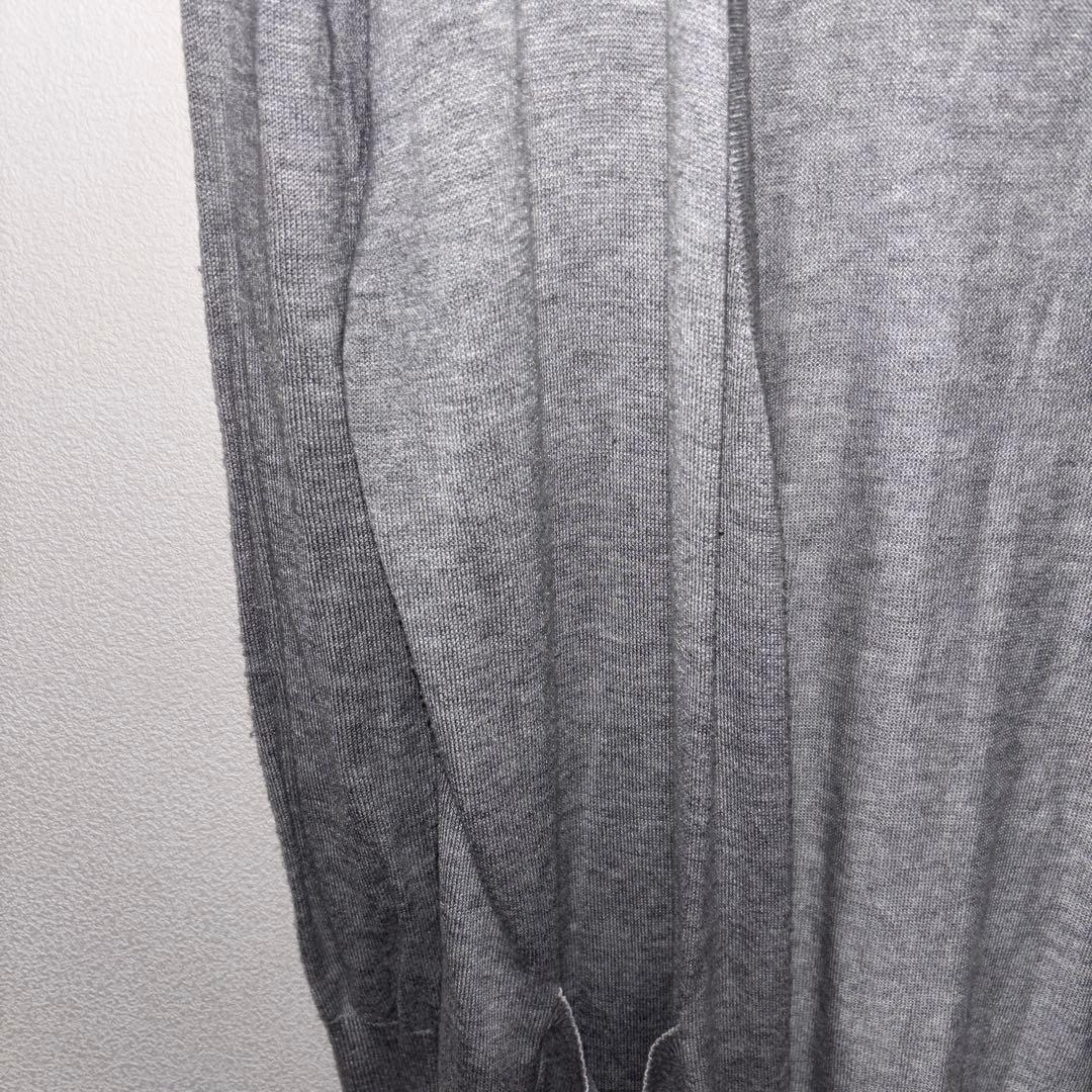 INGNI グレー ロングカーディガン Mサイズシンプルd670 5